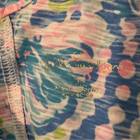 Lilly Pulitzer Gigi starfish paisley top - Picture 6 of 7